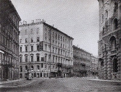 Малая Морская улица, дом 4/1. 1915 год. Фото Карла Буллы.
