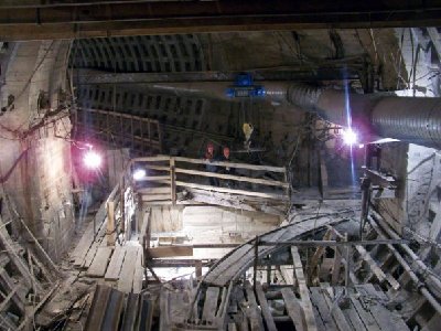 кабельная шахта. переход к наклону. Адмиралтейская.