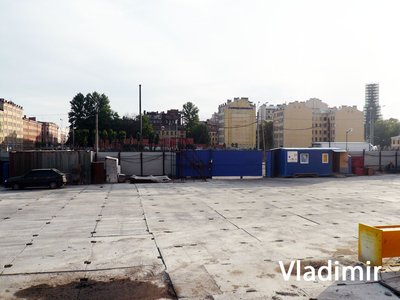 Вид с с северо-западной стороны общежития.