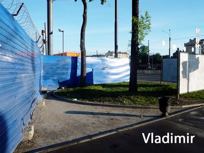 Вид с Лиговского проспекта.