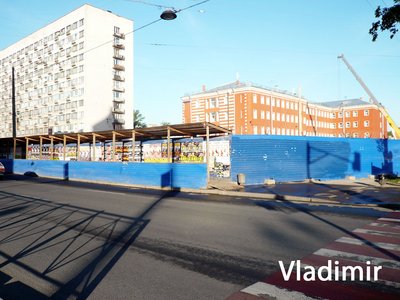 Вид с Лиговского проспекта.