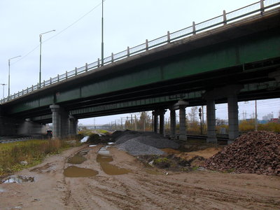 Заезд под мост