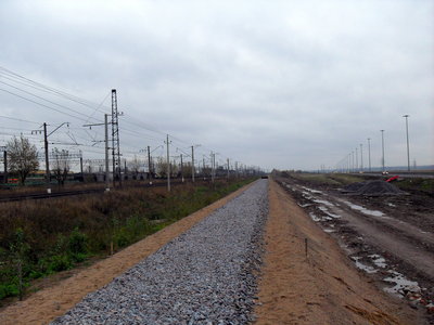 Гравийная насыпь