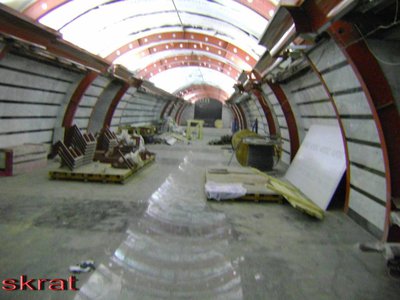 Реальность: карнизы вынесены сантиметров на 40, потеряна архитектурная связь со стенами