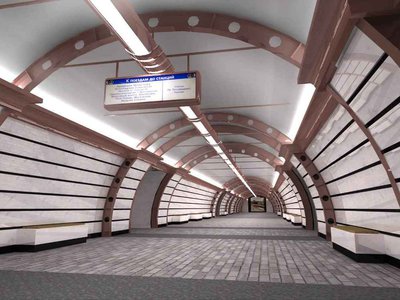 Эскиз: карнизы в нижней своей части почти не выступают и &quot;вырастают&quot; из стены