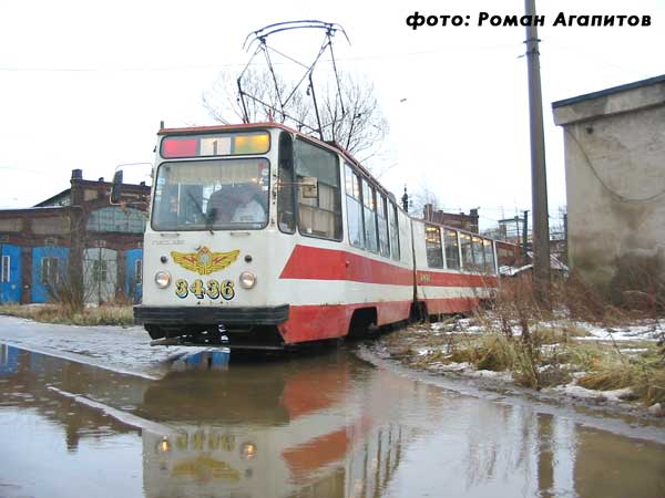 Локальное наводнение в центре В.О.