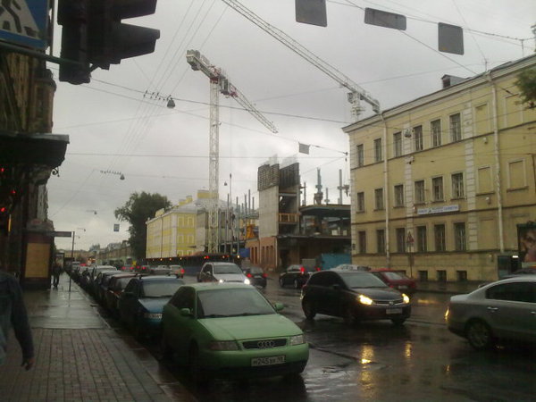 Zvenigorodskaya-small.jpg (73.28 КБ) 6204 просмотра Звенигородская за 4 месяца до открытия, 28 августа 2009 г.