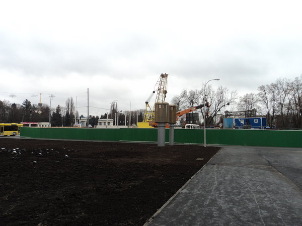 В день пуска на поверхности