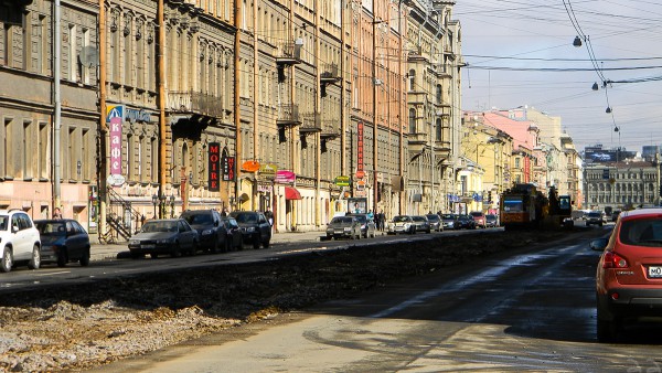 Улица Марата (между Свечным и Кузнечным переулками)