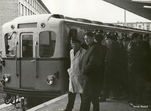 Открытие станции &quot;Дачное&quot;, 1966 год. Вагон типа Г.