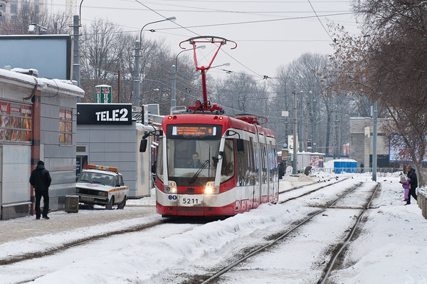 БКМ 84300М № 5211, Енотаевская улица
