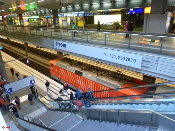 Центральный вокзал Berlin Hauptbahnhof