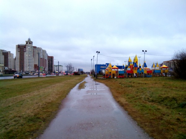 Примерное месторасположение щита