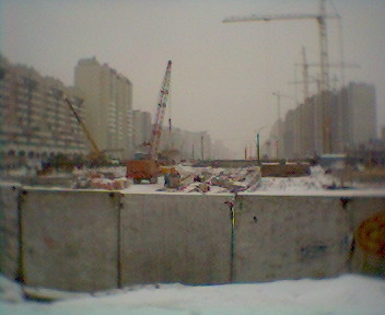 Стройплощадка без крана. 31.01.05