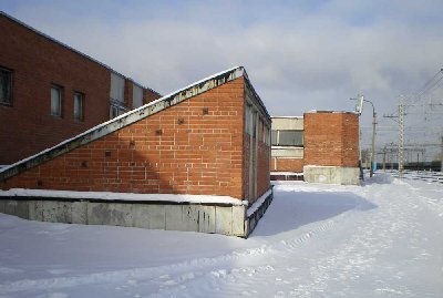 Световые окошки подземного перехода на ст. метро Рыбацкое, фото сделано сегодня (22.02.2007)