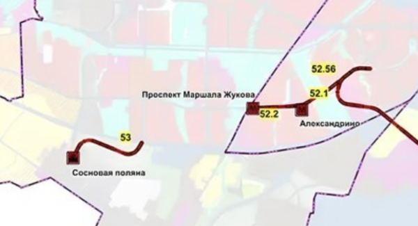 Из новой версии Генплана Петербурга