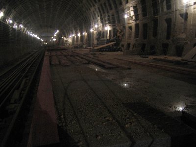 Начали класть полы в ПСТ