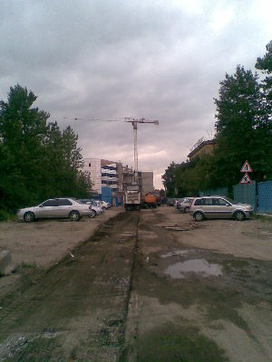 Приводят в порядок Касимовскую улицу