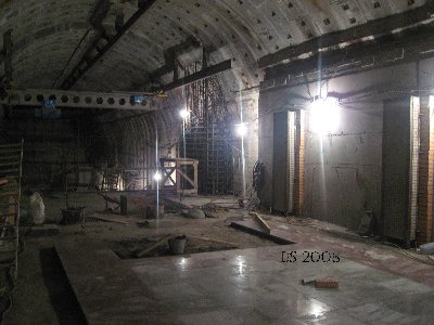Кладка пола в ЦЗ.